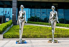 Maintenance Instructions of Mirror Stainless Steel Sculpture