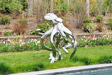 Octopus sculpture