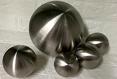 Quotes of Brush stainless steel hollow sphere from UK