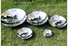 Quotes of stainless steel concave disc mirror