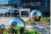 Stainless steel garden decorative ball group  Stainless steel garden decorative ball group