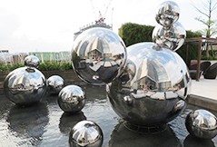 Stainless Steel Sphere for Hotels and Resorts or Other Buildings Stainless Steel Sphere for Hotels and Resorts or Other Buildings