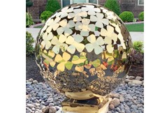 Use stainless steel sphere for decorative purpose Use stainless steel sphere for decorative purpose