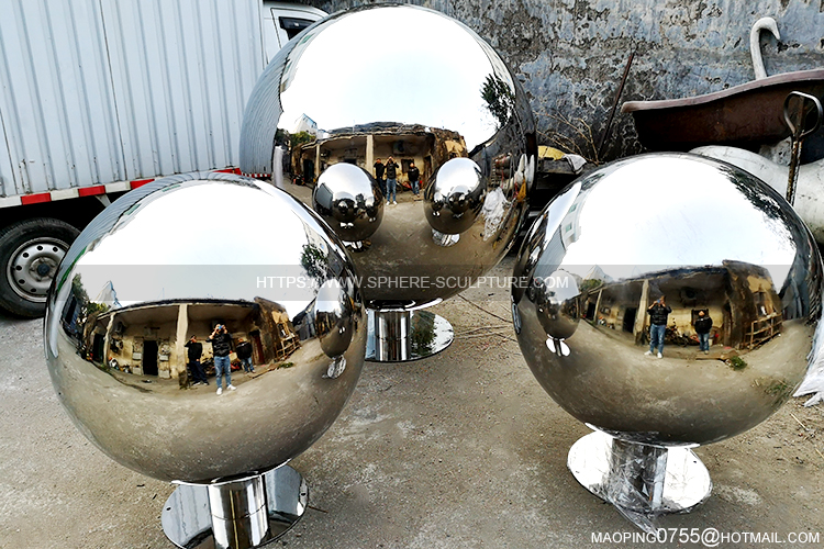 Large Stainless Steel Hollow Spheres