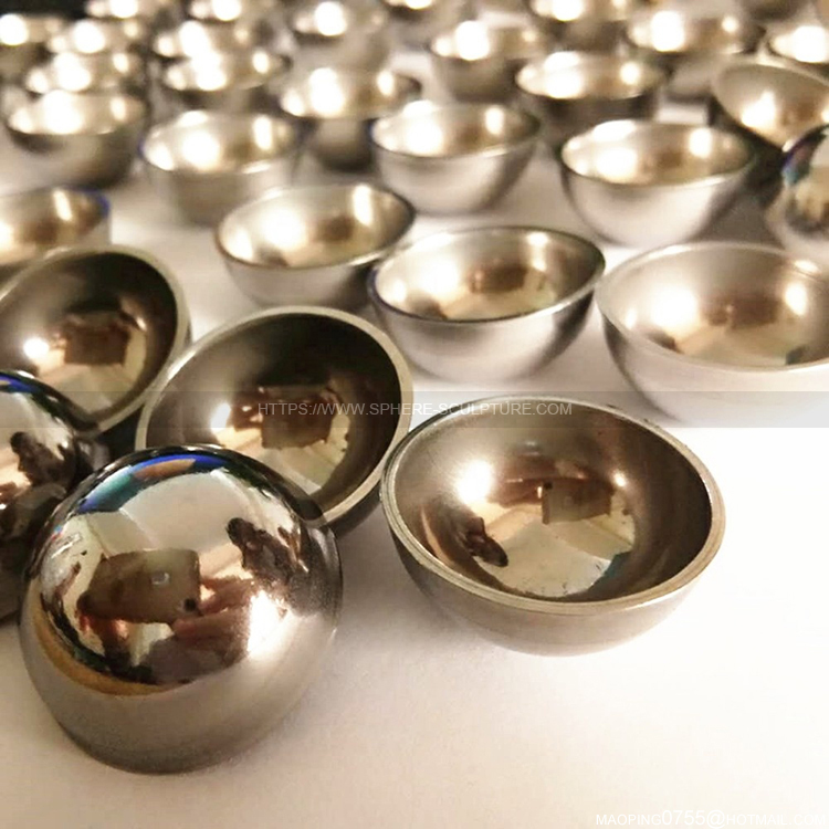 Polished stainless steel metal hemisphere suppliers