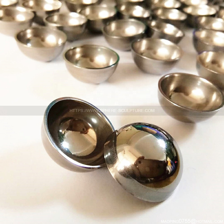 Polished stainless steel metal hemisphere suppliers