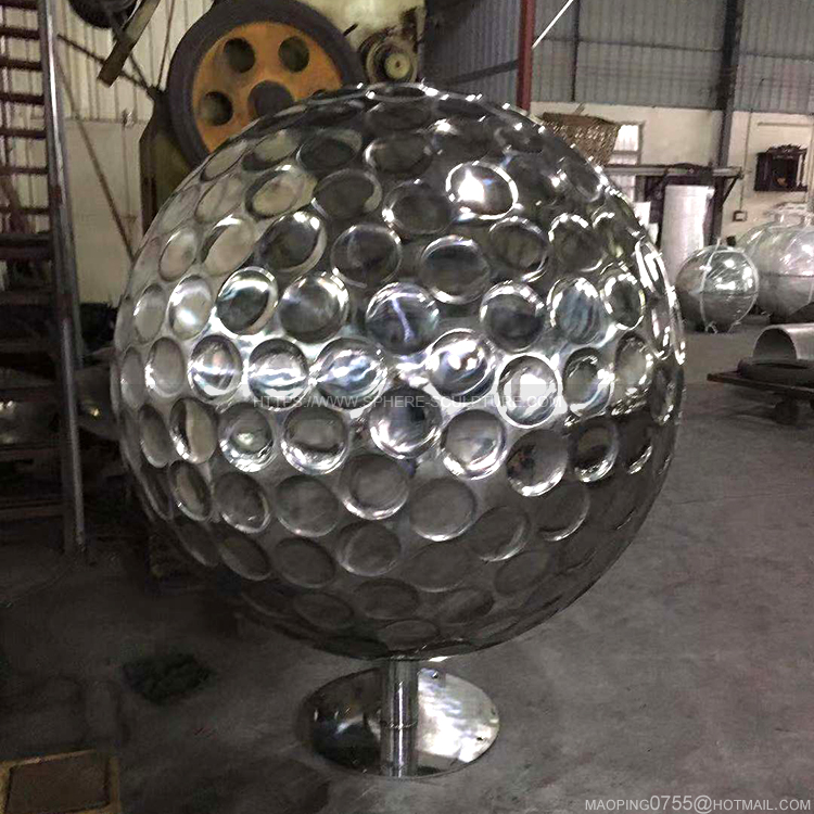 Stainless Steel Golf Ball