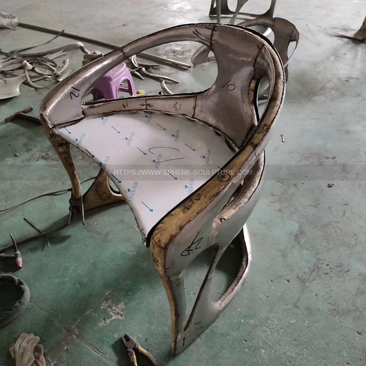 Metal Furniture Stainless Steel Chair