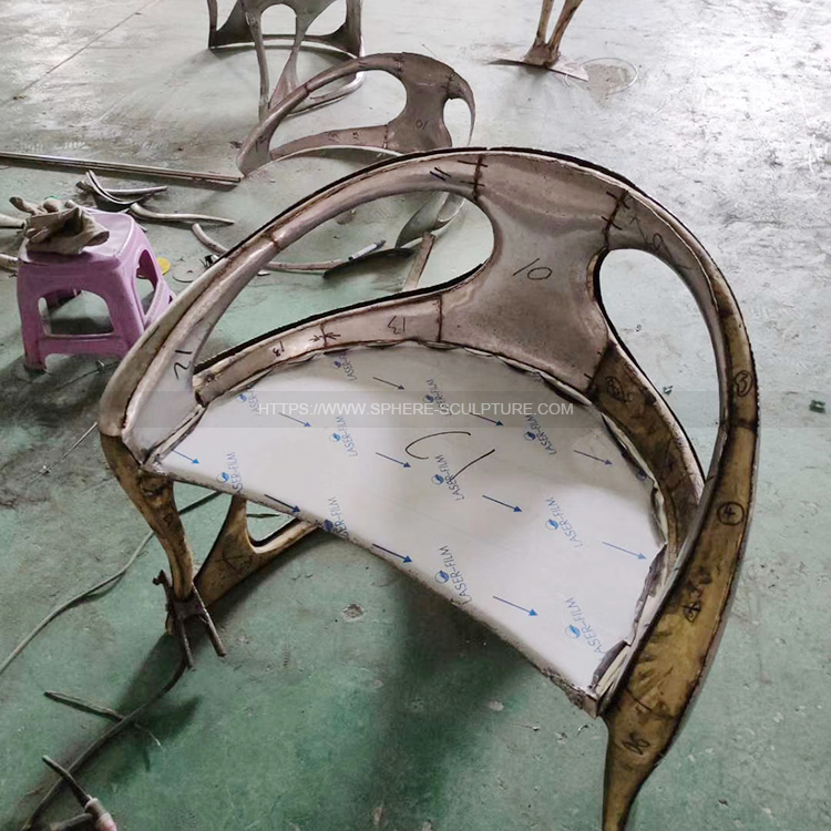 Metal Furniture Stainless Steel Chair