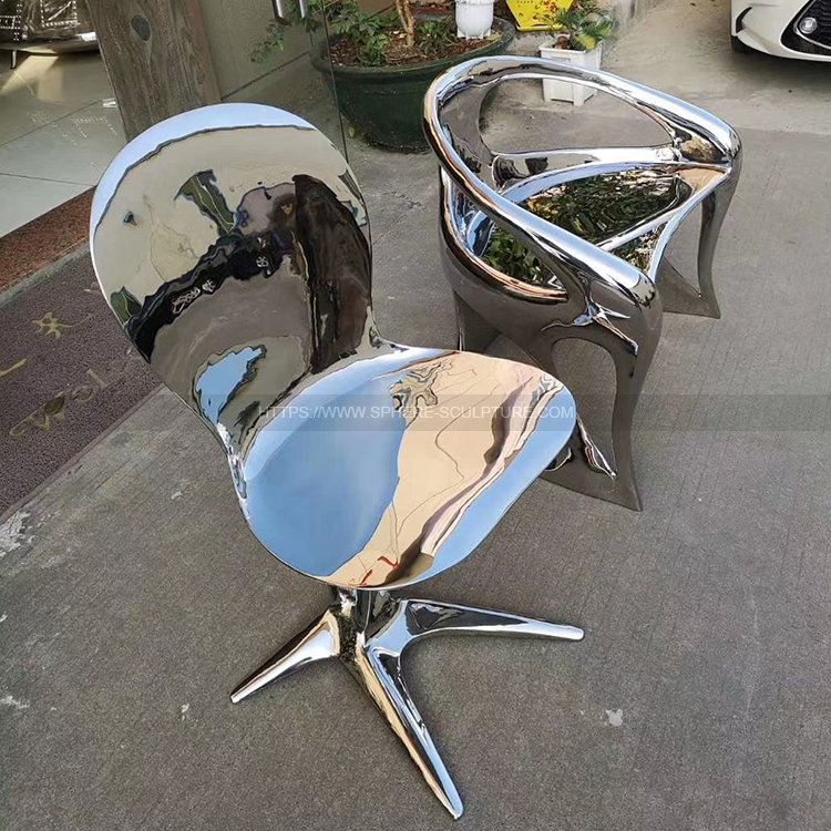 Metal Furniture Stainless Steel Chair