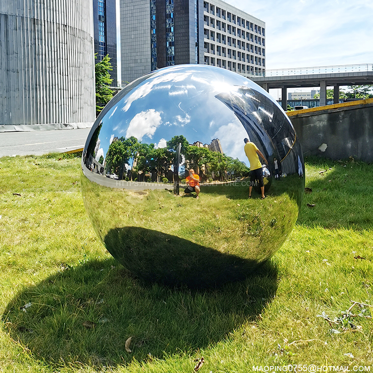 1000mm gazing balls for gardens 40 inch polished steel sphere