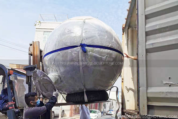 3 giant stainless steel cricket balls 