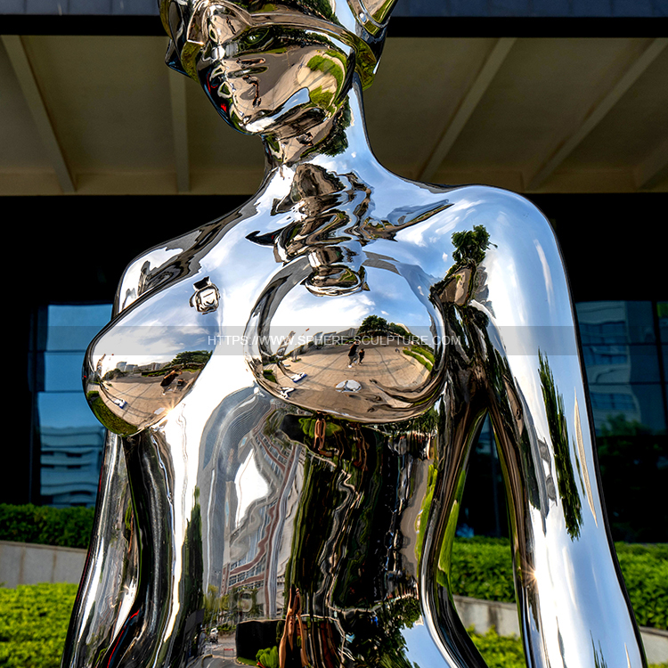 stainless steel Japan Sexy Robot sculpture