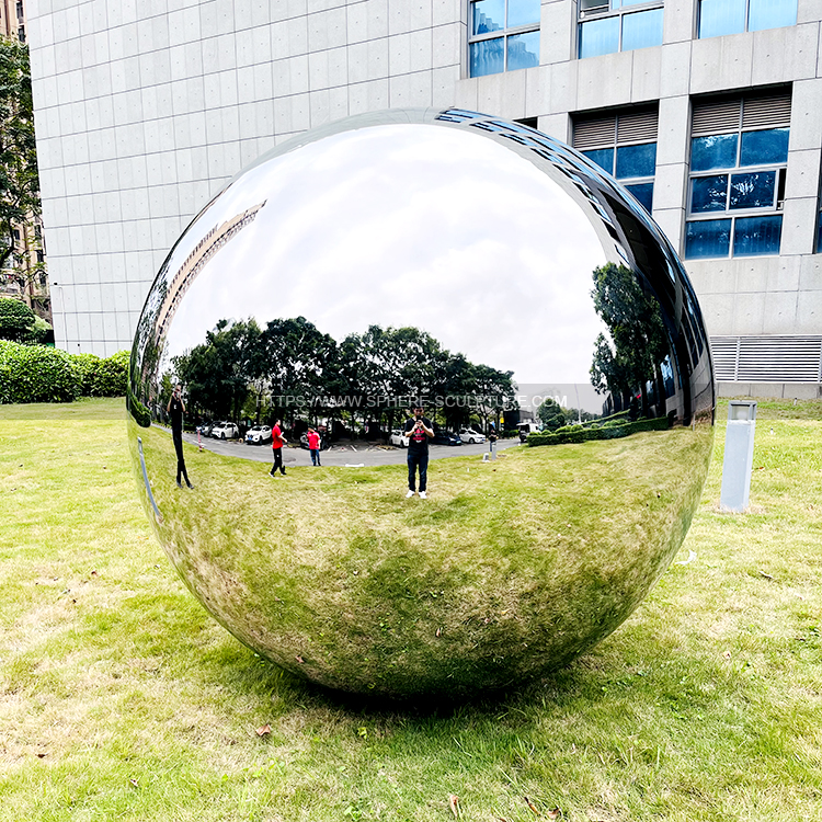 84 inches Large polished mirror balls 210cm stainless steel sphere